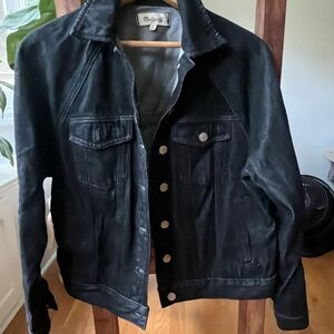 Madewell Black Jean Jacket
